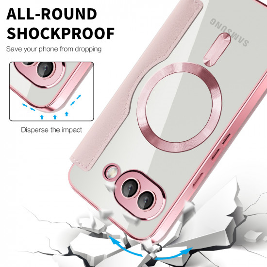 Techsuit  SmartMag Book Case  Google Pixel 9a  Pink