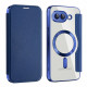Techsuit  SmartMag Book Case  Google Pixel 9a  Blue