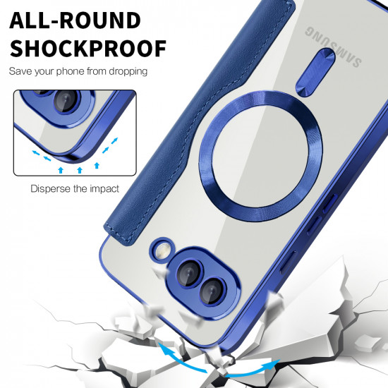 Techsuit  SmartMag Book Case  Google Pixel 9a  Blue