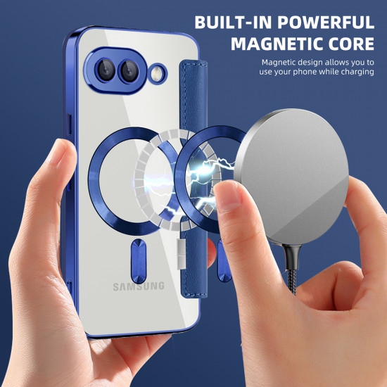Techsuit  SmartMag Book Case  Google Pixel 9a  Blue