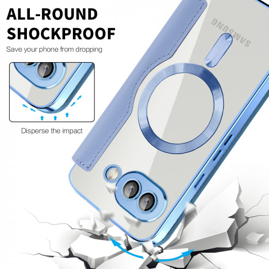 Techsuit  SmartMag Book Case  Google Pixel 9a  Light Blue