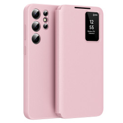 Techsuit  SmartView Series  Samsung Galaxy S22 Ultra 5G  Pink