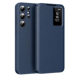 Techsuit  SmartView Series  Samsung Galaxy S22 Ultra 5G  Blue