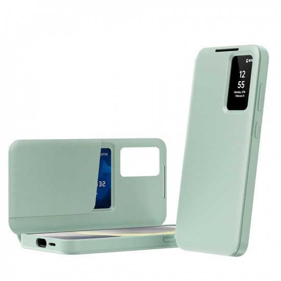 Techsuit  SmartView Series  Samsung Galaxy S23 Ultra  Green