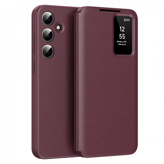 Techsuit  SmartView Series  Samsung Galaxy A55 5G  Red