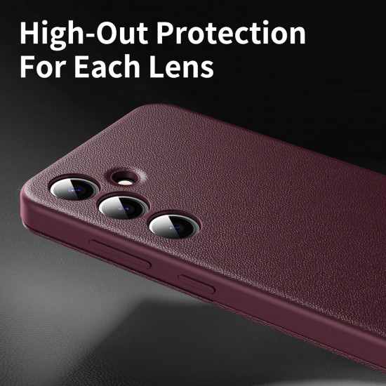 Techsuit  SmartView Series  Samsung Galaxy A55 5G  Red