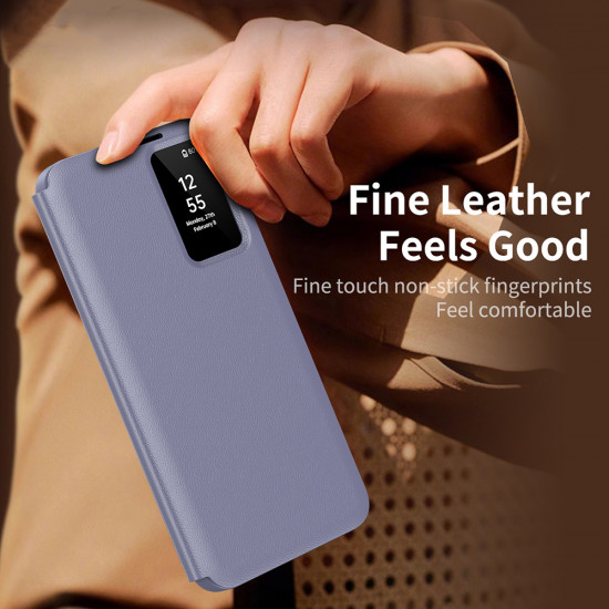 Techsuit  SmartView Series  Samsung Galaxy A55 5G  Purple