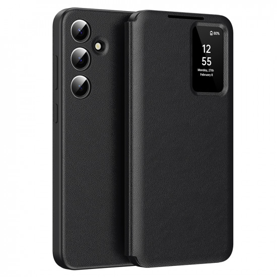 Techsuit SmartView Series Samsung Galaxy A56 5G Black Techsuit SmartView Series Samsung Galaxy A56 5G Black