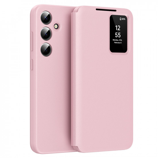 Techsuit SmartView Series Samsung Galaxy A56 5G Pink Techsuit SmartView Series Samsung Galaxy A56 5G Pink