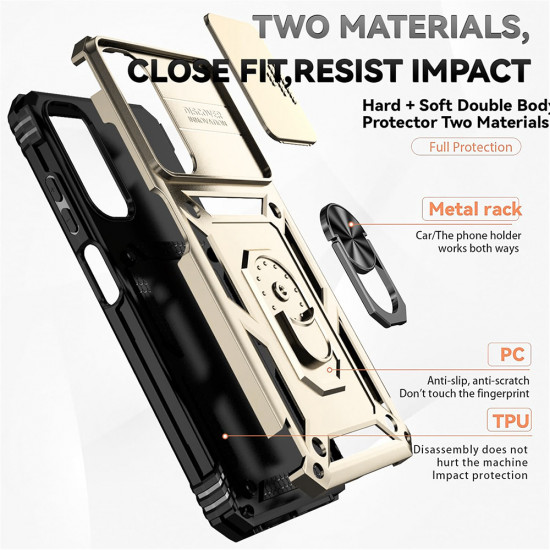 Techsuit CamShield Series Samsung Galaxy A16 4G / A16 5G Gold Techsuit CamShield Series Samsung Galaxy A16 4G / A16 5G Gold
