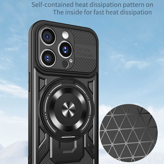 Techsuit  RuggedCam  iPhone 15 Pro  Blue