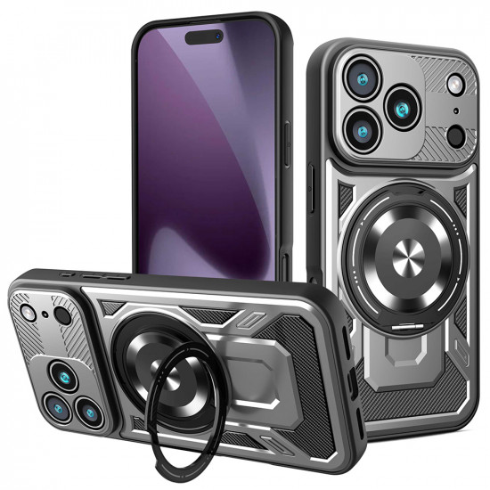 Techsuit RuggedCam iPhone 17 Pro Gray Techsuit RuggedCam iPhone 17 Pro Gray