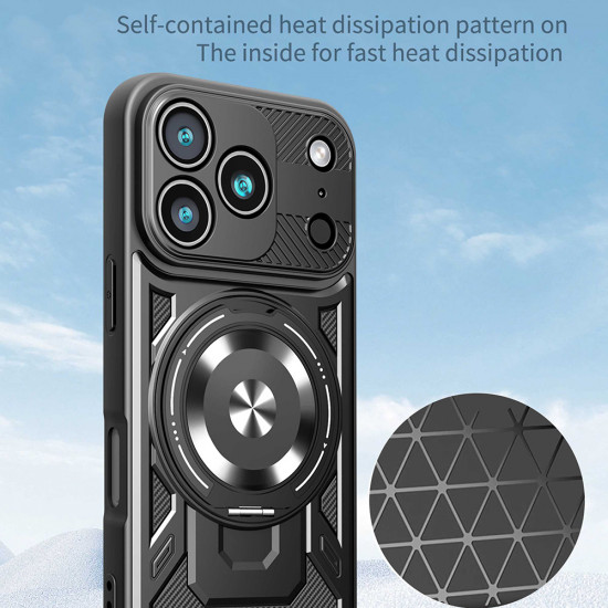 Techsuit RuggedCam iPhone 17 Pro Gray Techsuit RuggedCam iPhone 17 Pro Gray