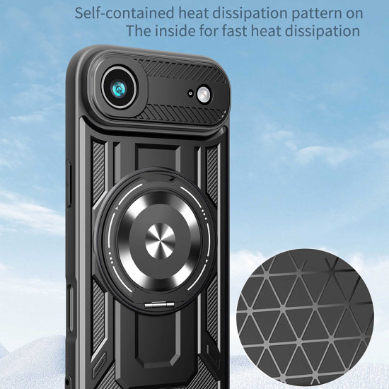 Techsuit  RuggedCam  iPhone 17 Air  Black