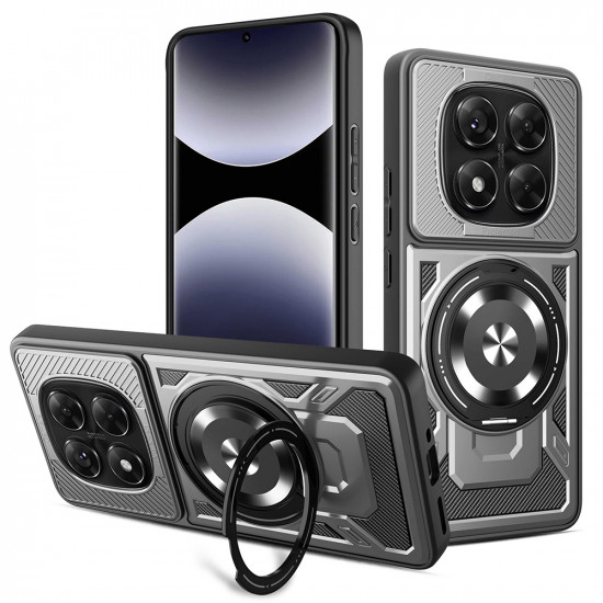 Techsuit  RuggedCam  Xiaomi Redmi Note 14 Pro 5G / Note 14 Pro+ 5G / Poco X7  Gray