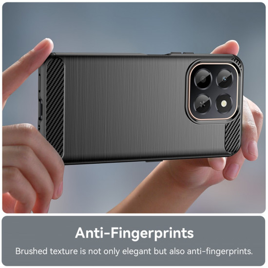 Techsuit  Carbon Silicone  Honor X6c  Black