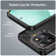 Techsuit  Carbon Silicone  Honor X6c  Black
