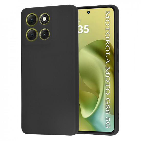 Techsuit  SoftFlex  Motorola Moto G86  Black
