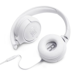 JBL  Headphones Tune 500  Pure Bass, Foldable Design, Jack 3.5 mm  White JBL  Headphones Tune 500  Pure Bass, Foldable Design, Jack 3.5 mm  White