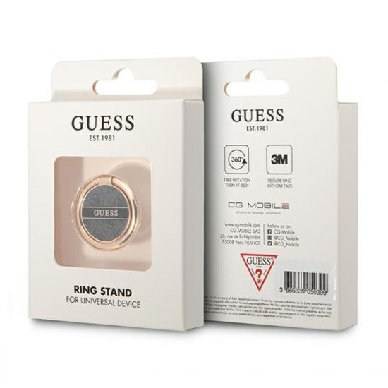 Guess Ring stand GURSHG4SK black / black 4G