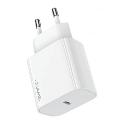 USAMS Lad. network. 1xUSB-C T65 PD20W (head only) PD Fast Charging white/white CC226TC01 (US-CC226)