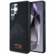 Red Bull Case Leather Meshed Debossed Bull MagSafe Samsung Galaxy S25 Ultra navy