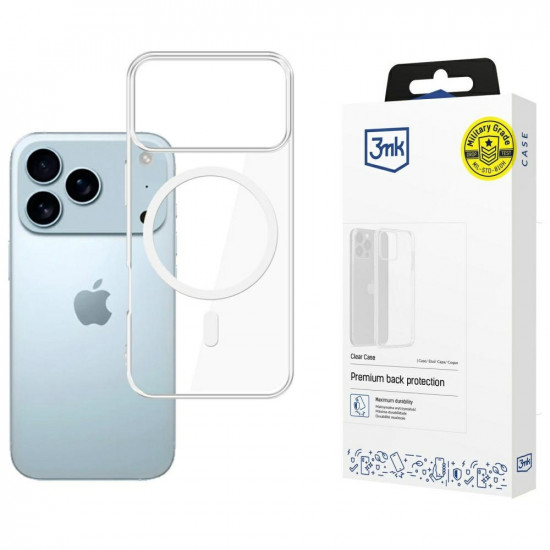 3MK Clear MagCase case for Apple iPhone 17 Pro
