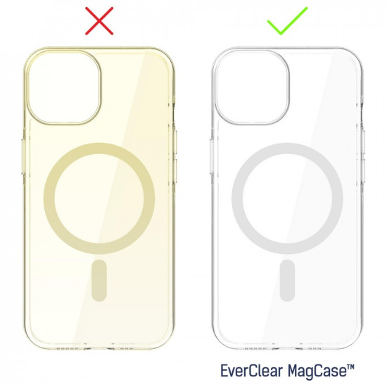 3MK EverClear MagCase case for Apple iPhone 13/14