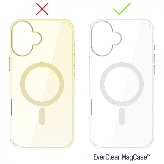 3MK EverClear MagCase case for Apple iPhone 16 Plus