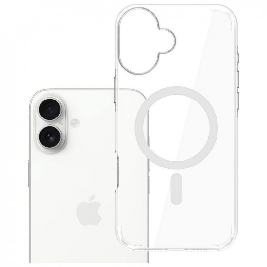 3MK EverClear MagCase case for Apple iPhone 16 Plus