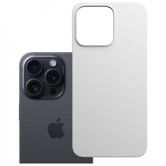 3MK Hardy MagSilicone Case for Apple iPhone 13 Pro Silver
