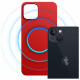3MK Hardy MagSilicone Case for Apple iPhone 14 Plus Red