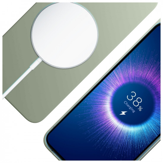 3MK Hardy MagSilicone Case for Apple iPhone 15 Plus Green