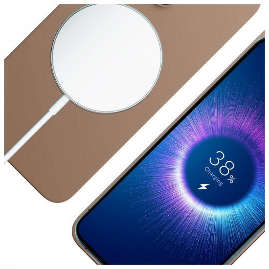 3MK Hardy MagSilicone Case for Apple iPhone 15 Pro Dark Gold 3MK Hardy MagSilicone Case for Apple iPhone 15 Pro Dark Gold