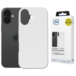3MK Hardy MagSilicone Case for Apple iPhone 16 White