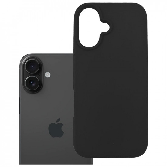 3MK Hardy MagSilicone Case for Apple iPhone 16 Plus Graphite