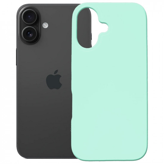 3MK Hardy MagSilicone Case for Apple iPhone 16 Plus Sea Blue