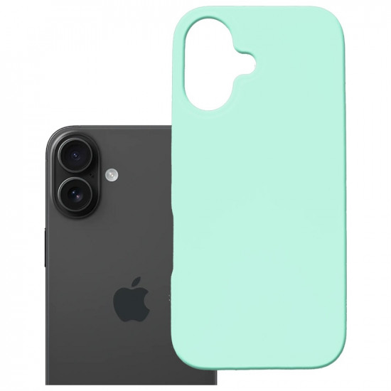 3MK Hardy MagSilicone Case for Apple iPhone 16 Plus Sea Blue