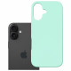 3MK Hardy MagSilicone Case for Apple iPhone 16 Plus Sea Blue