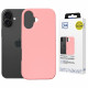3MK Hardy MagSilicone Case for Apple iPhone 16 Pink