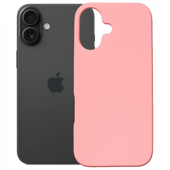 3MK Hardy MagSilicone Case for Apple iPhone 16 Pink