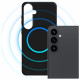 3MK Hardy MagSilicone Case for Samsung Galaxy S25+ Black