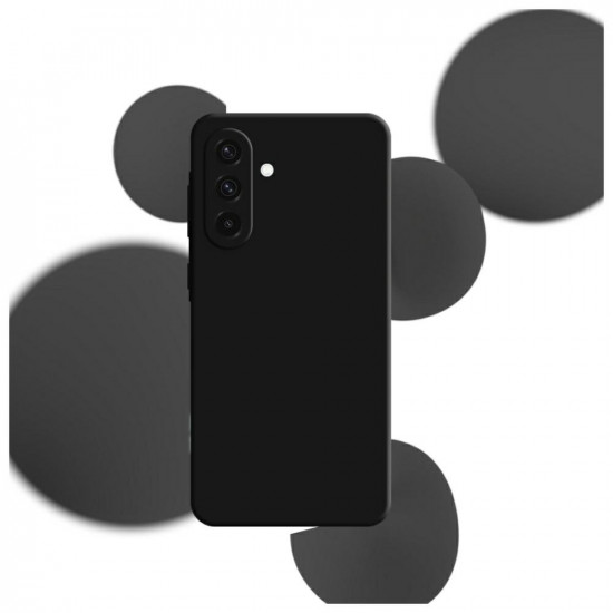 3MK Silicone Case for Samsung Galaxy A36 black