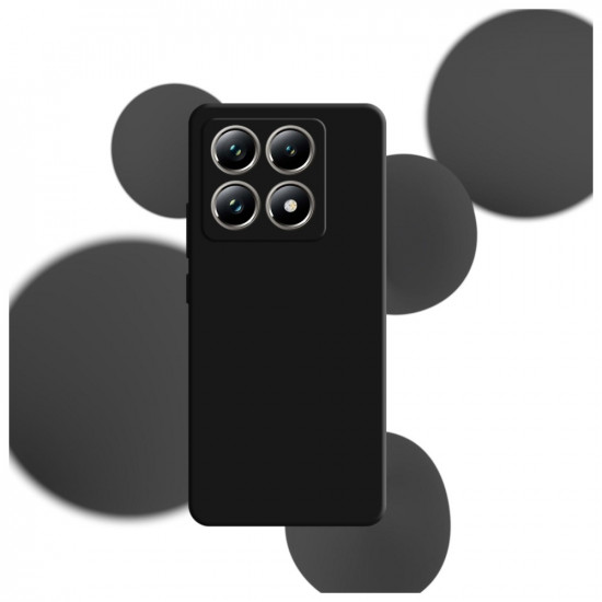 3MK Silicone Case for Xiaomi 14T Pro black