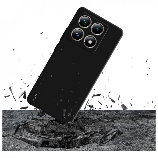 3MK Silicone Case for Xiaomi 14T Pro black