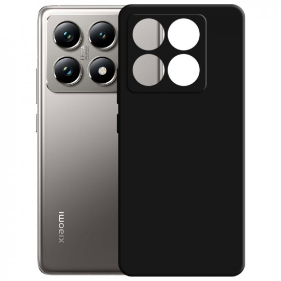 3MK Silicone Case for Xiaomi 14T Pro black
