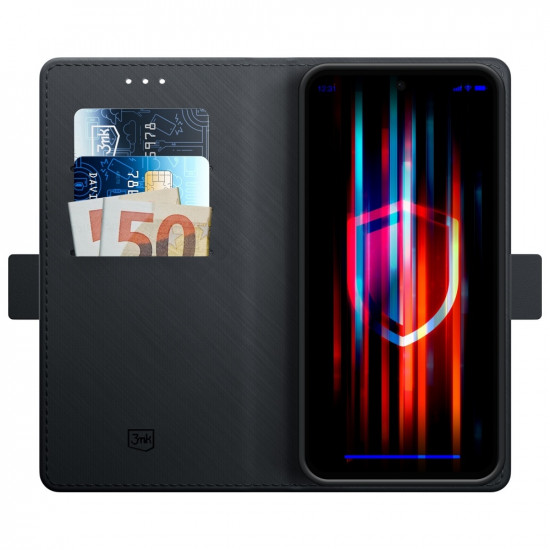 3MK Wallet Case for Samsung Galaxy A54 5G black