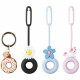 Case 4smarts Set Omega silicone 4 pcs for AirTag multicolor Case 4smarts Set Omega silicone 4 pcs for AirTag multicolor