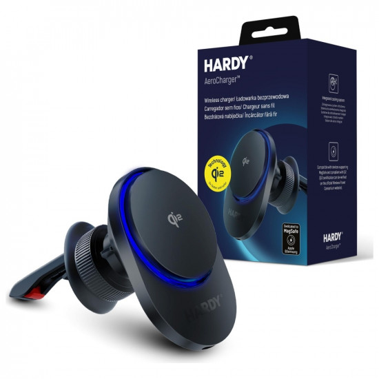 3MK Hardy AeroCharger 15W MPP Qi2 inductive charger black 3MK Hardy AeroCharger 15W MPP Qi2 inductive charger black