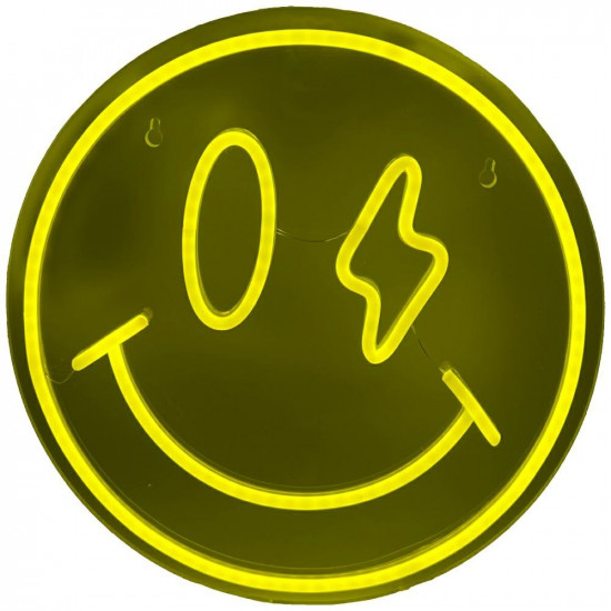 Neon Beline Light Smiling Face